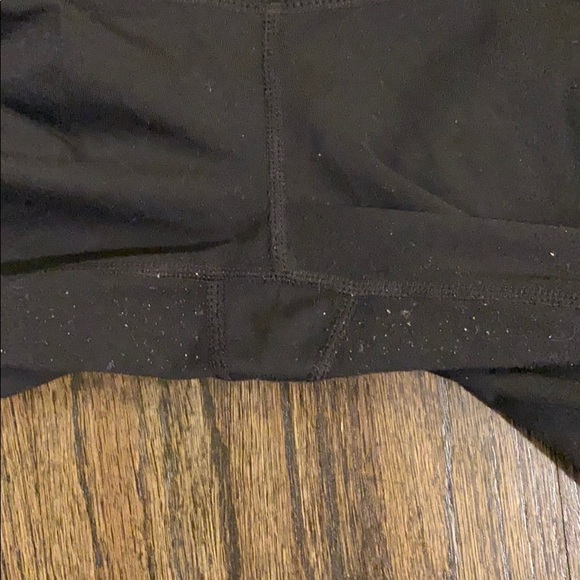 Athleta Black Crop Cropped Leggings Zip Pockets XS - Picture 6 of 9